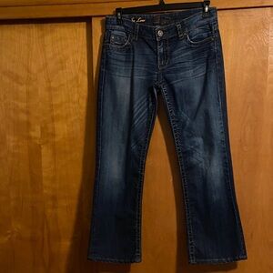 Kut from Kloth SoLow Deep Indigo Women's Boot Cut Jeans